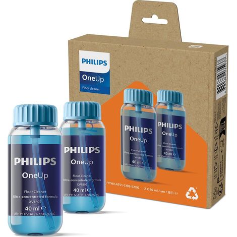 Limpiador de suelos Philips oneup fórmula concentrada 2x40ml (1/3)
