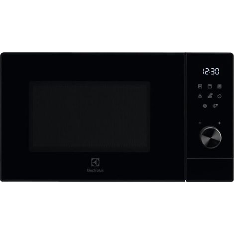 Electrolux EMZ729EMK Mikrowelle mit Grill, flache Oberfläche, 29 l, 900 W, schwarz