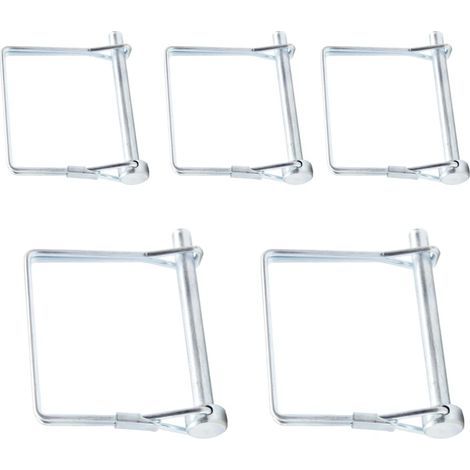 Set di 5 perni PTO quadrati per impieghi gravosi da 6 x 60 mm per rimorchi e macchine agricole. (1/5)
