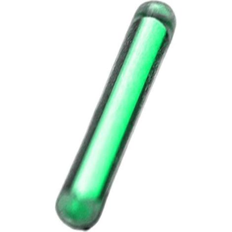 Grüne Signallampe 2x12mm - Glaslichtröhre, gasloser Schaft, Outdoor-Überlebenswerkzeug.