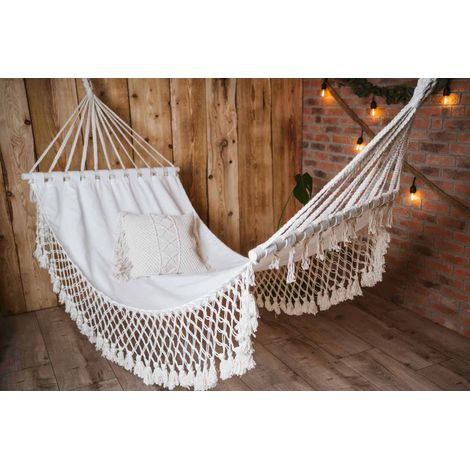 Amaca in legno in stile boho (1/3)