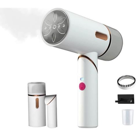Fer à vapeur - Fer à repasser portatif 1600 W - Fer vertical - Défroisseur vapeur portable - Réservoir de 250 ml - V (1/5)