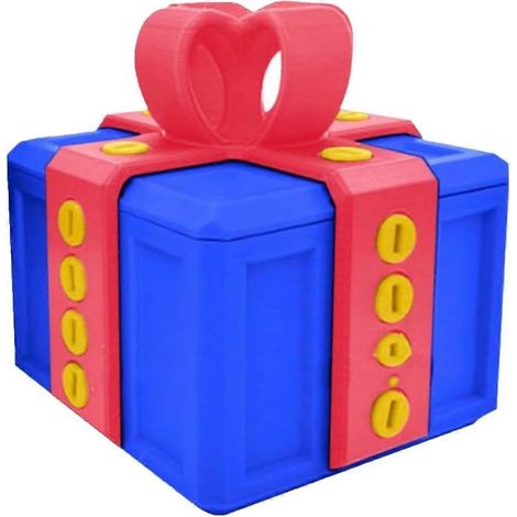 Boîte cadeau agaçante, boîte à vis farce, boîte cadeau vraiment agaçante, boîte cadeau imprimée en 3D, étui à cartes de crédit hilarant (1/5)