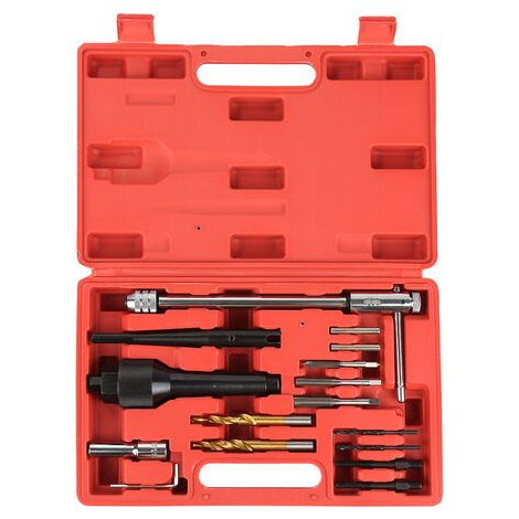 Extracteur De Bougies De Préchauffage - Kit De Réparation De Filetage - Pour Moteurs Diesel - 16 Pièces (1/5)