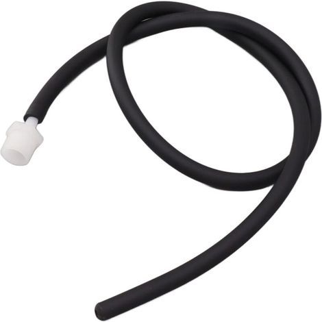 Einlaufset mit wiederverwendbarem Silikon-Dusch-Einlaufschlauch, flexibel, leicht zu reinigen, langlebig, geeignet für den Heimgebrauch (100 cm/39,4 Zoll). (1/5)