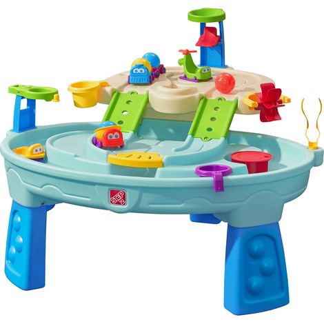 Table d’eau pour enfants 91,4x61x76,2 cm – 23 accessoires inclus – Plastique durable – Activité ludique extérieure – Step 2 - Step2
