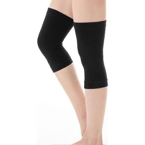 Genouillères ultra-minces respirantes, compression élastique, manchon de jambe chaud 1 (1/4)