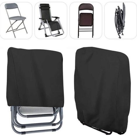 Housse de protection mobilier de jardin Housse de chaises de jardin, imperméable coupe-vent anti-UV pour extérieur (1/5)