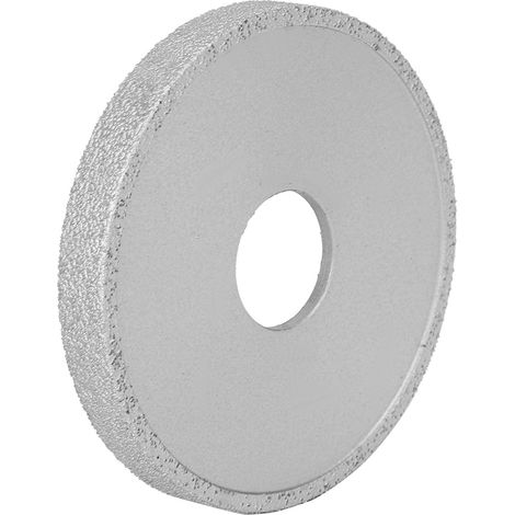 Disque de meulage plat et à bord diamant brasé 7.3 cm pour pierre marbre céramique 1.0 cm (1/5)
