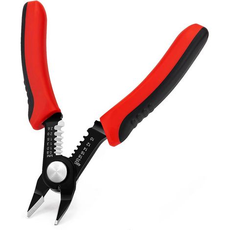 Pince Coupante, Pince Coupe câbles, Pince à Dénuder Multifonction 2 en 1, Pince Coupante Diagonale et Precision, Pince pour Dénuder et Couper (1/5)