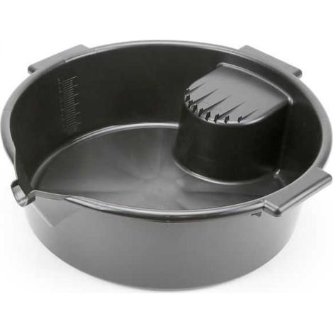 Bac vidange rond 36 cm plate-forme et bec verseur (1/5)