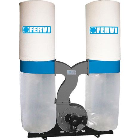 Spanestaubsauger mit Doppelbeutel auf Radern 230V Fervi 0496