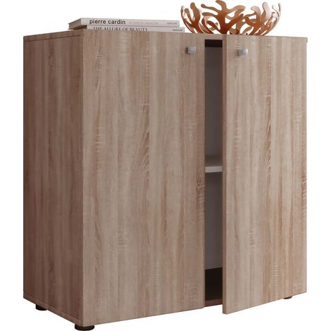 Coffre de tiroirs Buffet Vandol 1 Portes tournantes 75x70x36 - VCM (1/4)