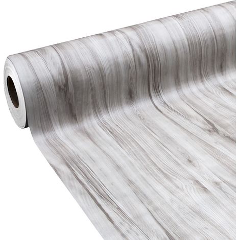 Pavimento Pvc Rivestimento Rotolo Vinile 30 Misure Design Legno Parquet Venato Dis B - 140x50 Cm (1/4)
