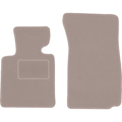 Tappetini auto in velluto per: BMW Z4 E85 cabriolet (2002-2008) beige