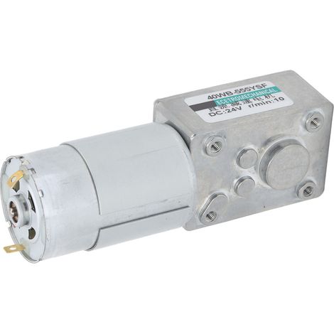 Turbinen-Schneckengetriebemotor, Gleichstrom, hohes Drehmoment, niedrige Drehzahlregelung, 2-Wege-Steuerung, 24 V DC, XD40WB-555YSF, 10 U/min (1/5)