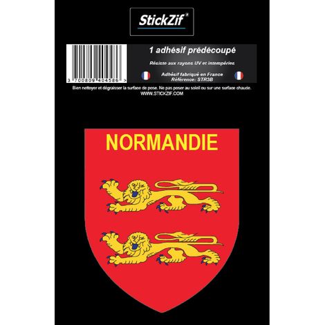 ADHESIF REGION BLASON NORMANDIE X1