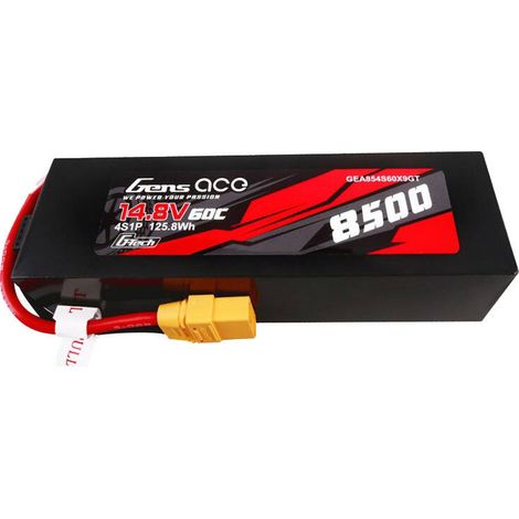 Gens ace G-Tech 8500mAh 14,8V 60C 4S1P LiPo-Akku mit XT90-Stecker