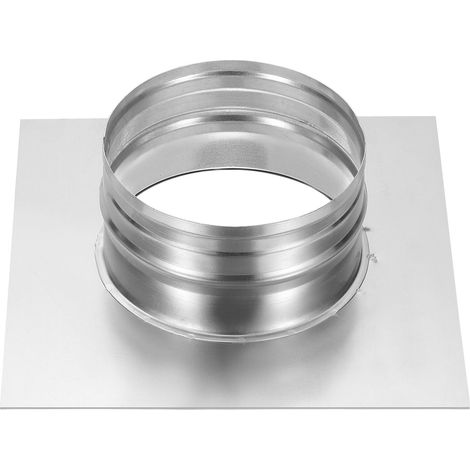 6" / 145mm Raccord De Conduit Bride Carrée À Ronde (1/5)
