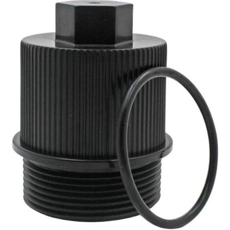 Bouchon de retour pour piscine, bouchon de vidange – Couvercle de rechange pour tuyau de skimmer pour bassin, aspirateur, cartouche, piscine (1/5)