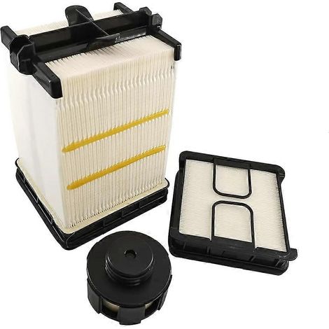 Filtre à air intérieur et extérieur avec bouchon de ventilation d'huile hydraulique 7221934 7286322 6727475 Remplace pour T550 T590 S530 S550 S570 (1/5)
