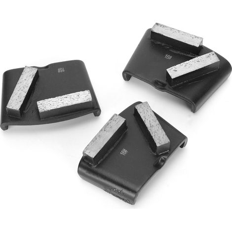 Lot de 3 blocs de meulage diamantés à dents longues pour ponçage et polissage, accessoire pour meuleuse (1/5)