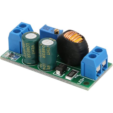Module de commande de LED LD48AJTA 72 W CC 6-50 V 1-3 A, régulateur PWM, convertisseur de courant 1 A 6-16 V avec bornes (1/5)