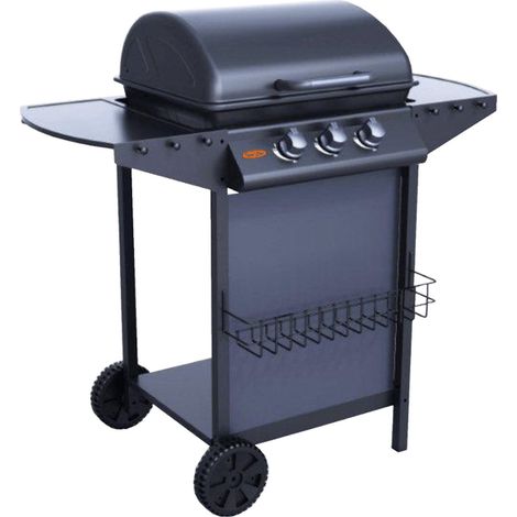 BARBECUE A GAS TRE FUOCHI IDEAL STAR cm 104x55,4x97,7h - IDEAL STAR (1/2)