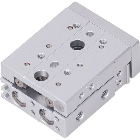 Pince pneumatique parallèle à double rail de guidage haute précision M5 x 0,8, vérin à doigt pneumatique pour sécheuse 10S, course de 10 mm (1/5)