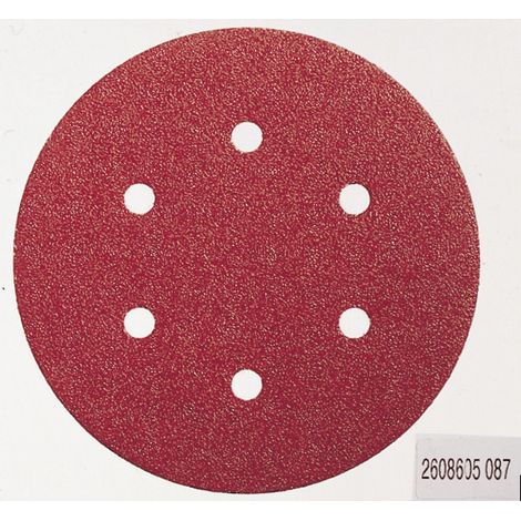 Bosch 5x Schleifblatt C430 Expert for Wood 6 Löcher Klett 150 mm K180 - 2608605721 (1/4)