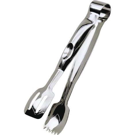 Pinces de service en inox poli Vogue - 235 mm (1/2)