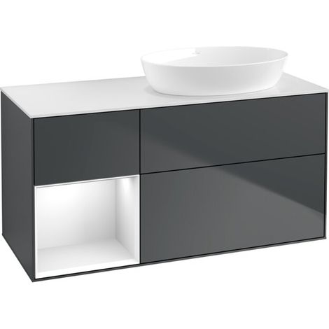 Villeroy & Boch FA41GFHG meuble sous lavabo Finion FA4 (1/2)