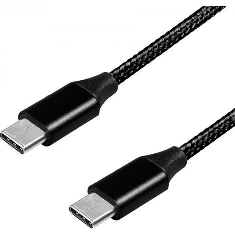Logilink Cavo SuperSpeed USB-C  Maschio/Maschio 1m Nero (1/4)