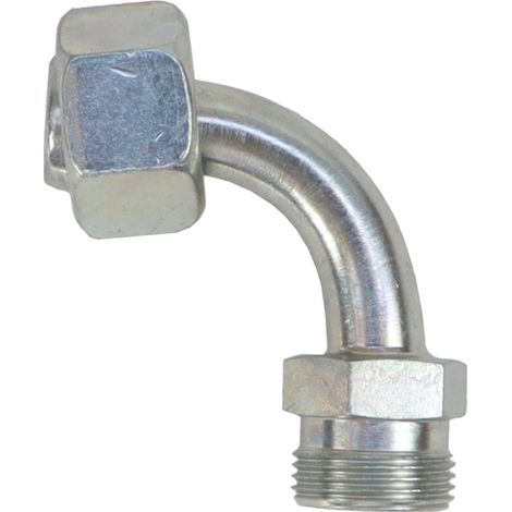 Raccord coudé hydraulique AB M22x1,5 15L ancien type cône (1/3)