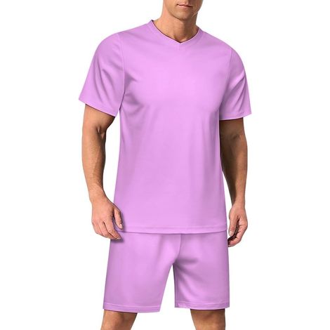 Football Jersey, Men's and Women's Quick-Drying T-Shirt, Men's V-Neck Sportswear + Shorts, Kids' Football Jersey Set for Field and Everyday Wear, Plain Print (1/5)