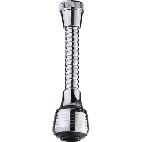 Douchette Cuisine - Aérateur Robinet 2 Modes Écoulement Eau - Rotation 360° - Compatible Robinets Circulaires - 1 Pièce (1/5)