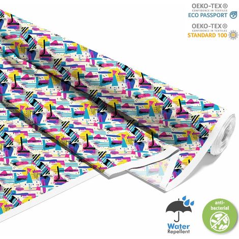 TISSUS DÉCORATIFS D'EXTÉRIEUR OXFORD - Motif Géométrique I DX3511 (1/5)