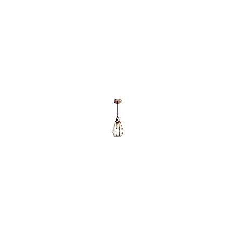 Colgante conneticut 1xe27 al.reg.xd.13,5cm cobre