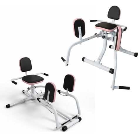 Entrenador multifuncional para aductores y abductores de glúteos y muslos, máquina 2 en 1 (1/5)