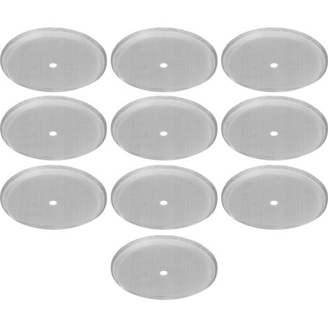 10 wiederverwendbare Filtersiebe aus Edelstahl 304 für 1000-mm-Kaffeepresskannen (150 Maschenweite) (1/5)