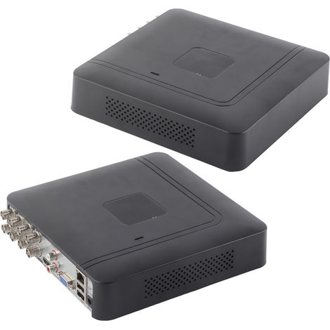 Enregistreur vidéo en temps réel 8 canaux (8CH) AHd CVI/TVI/DVr NVR 5 en 1, 100-240 V, Royaume-Uni (1/5)