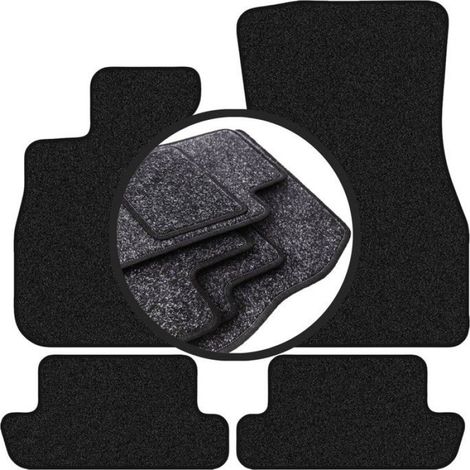 Tapis De Sol - Polypropylène - Pour BMW 8 G14 Cabriolet 2019-2022 - Anthracite - Jeu Complet (1/5)