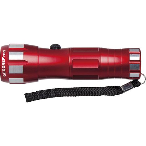 Gedore Taschenlampe 1xLED Weite 25-30m 3xAAA Aluminum (1/2)