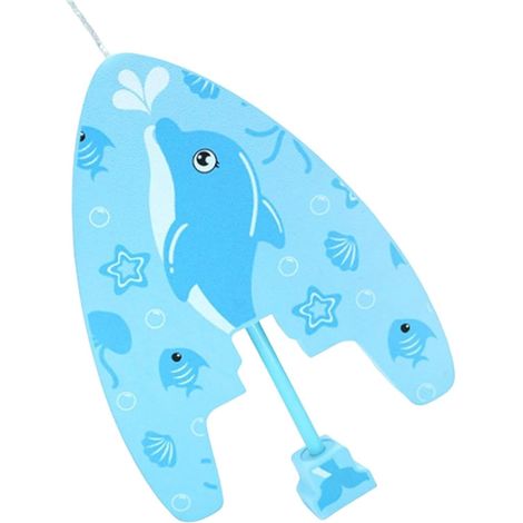 Schwimmbrett mit herausziehbarem Wassersprüher  Schwimmhilfe für Sommer, Pool, Teich, See, Jungen, Mädchen, Kinder, Teenager, Familie, Freunde (1/5)