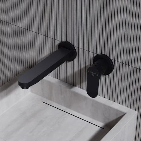 Steinberg Serie 343 Waschtisch-Wand-Einhebelmischer mit Farbhülse (1/5)