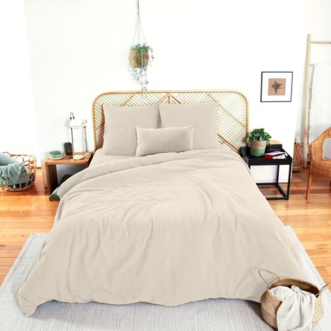 Parure de lit GAZGAZ double gaze de coton 260x240 cm (1/5)