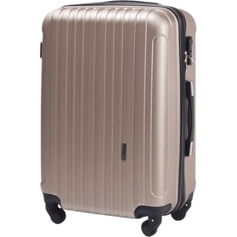Maleta de viaje mediana WINGS FLAMINGO 24" CHAMPAGNE