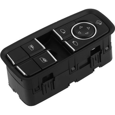 Interrupteur de lève-vitre côté conducteur, interrupteur de rétroviseurs extérieurs rabattables 99161315502DML Compatible avec 911/718/991