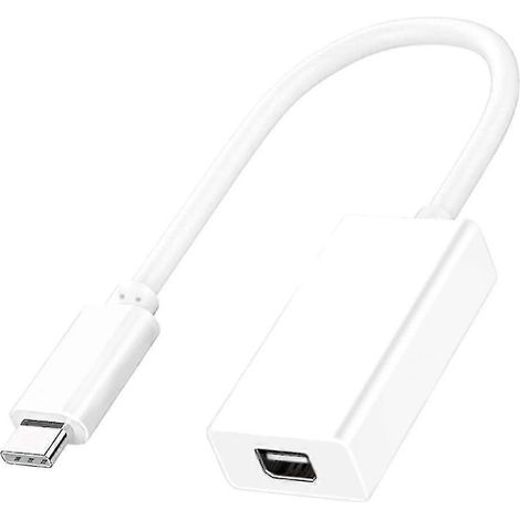 Câble adaptateur Thunderbolt 3 USB 3.1 vers 2 pour Windows et Mac OS (blanc) (1/5)