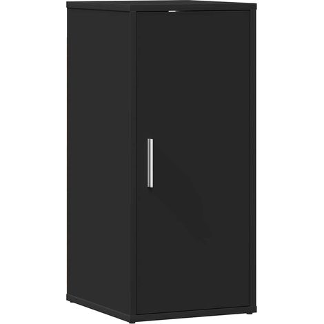 Maison Exclusive - Scarpiera Nera 32x35x70 cm in Truciolato (1/5)
